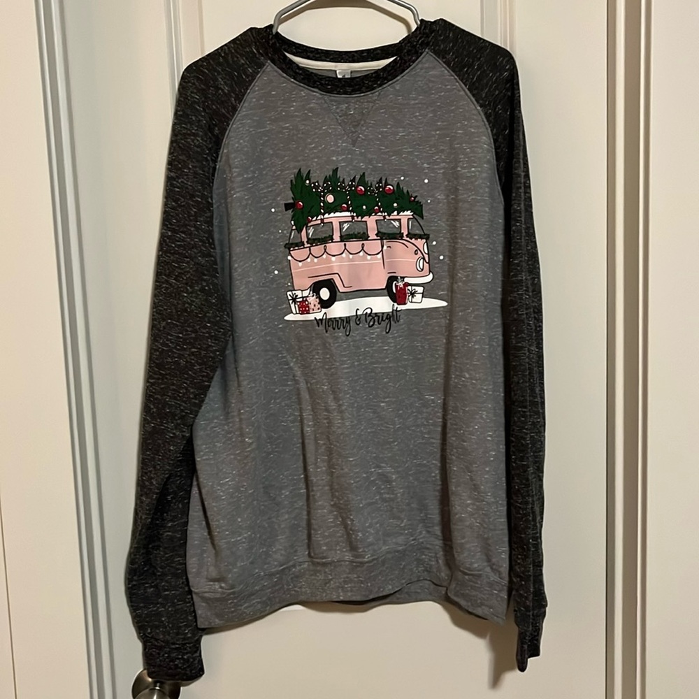 Merry & Bright sweatshirt